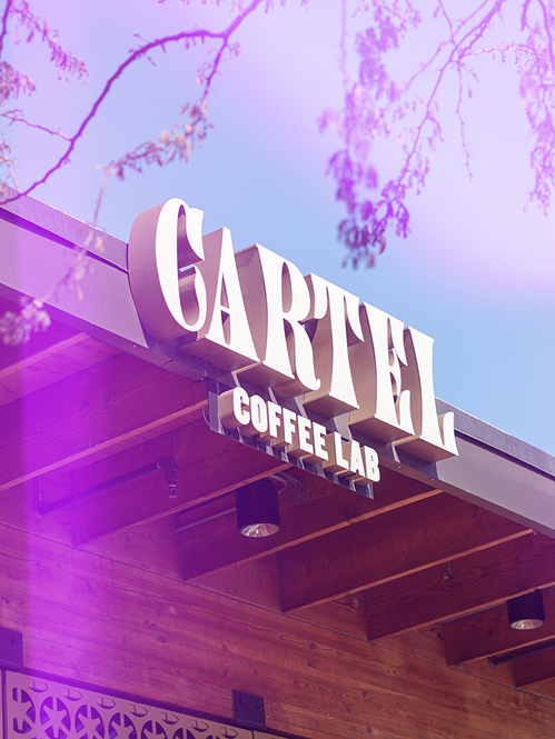 Cartel Coffee Lab Signage