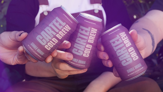 Cartel Cold Brew in cans